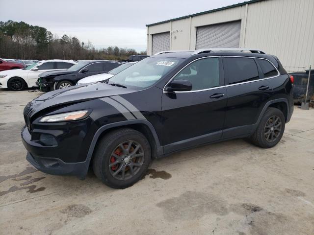 1C4PJMCS1EW128350 - 2014 JEEP CHEROKEE LATITUDE BLACK photo 1