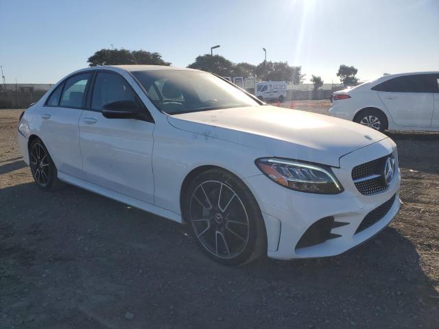 55SWF8DB1LU327305 - 2020 MERCEDES-BENZ C 300 WHITE photo 4