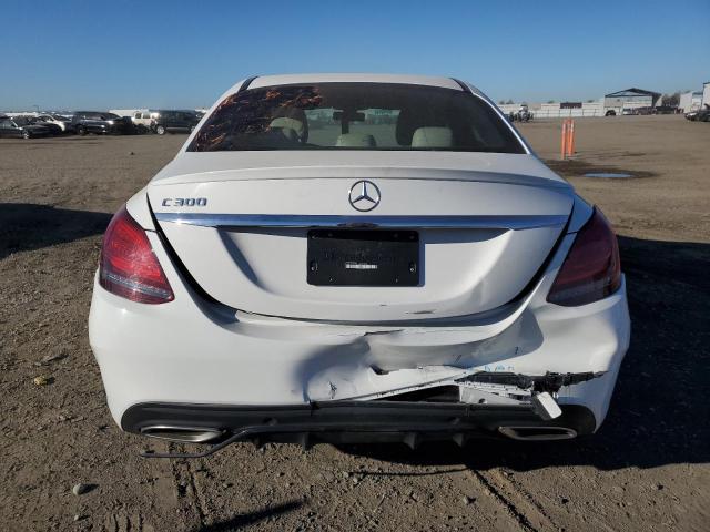 55SWF8DB1LU327305 - 2020 MERCEDES-BENZ C 300 WHITE photo 6