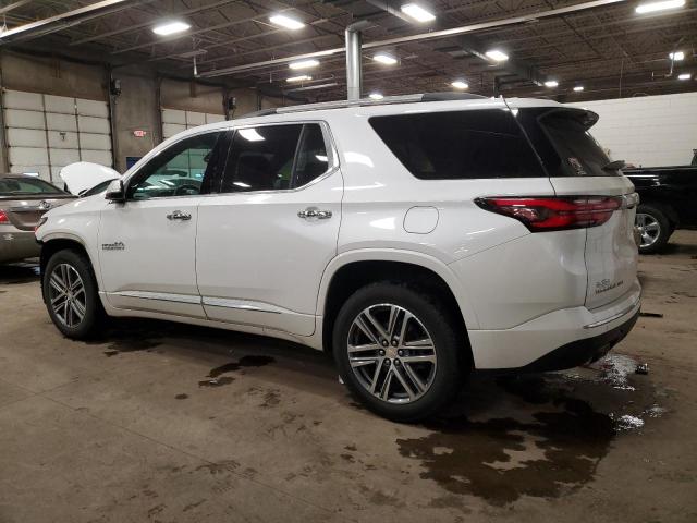 1GNEVNKW4NJ128630 - 2022 CHEVROLET TRAVERSE HIGH COUNTRY WHITE photo 2