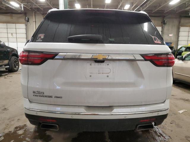 1GNEVNKW4NJ128630 - 2022 CHEVROLET TRAVERSE HIGH COUNTRY WHITE photo 6