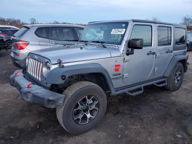 1C4BJWDG9GL108061 - 2016 JEEP WRANGLER U SPORT SILVER photo 1