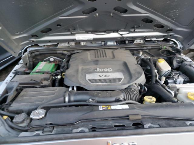 1C4BJWDG9GL108061 - 2016 JEEP WRANGLER U SPORT ვერცხლისფერი ფოტო 12