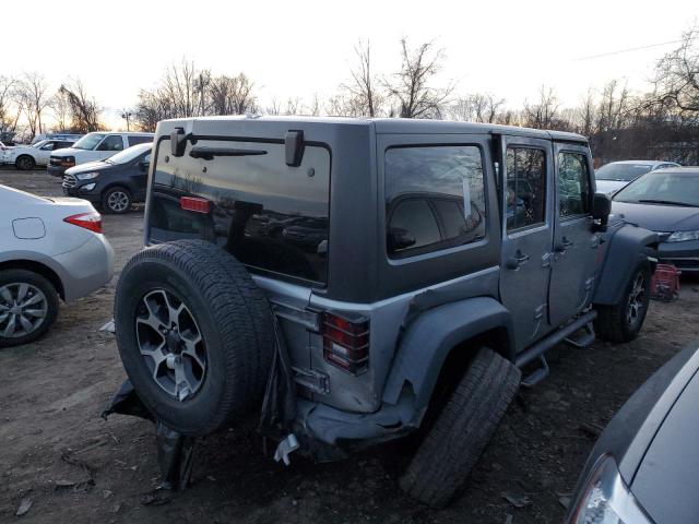 1C4BJWDG9GL108061 - 2016 JEEP WRANGLER U SPORT ვერცხლისფერი ფოტო 3