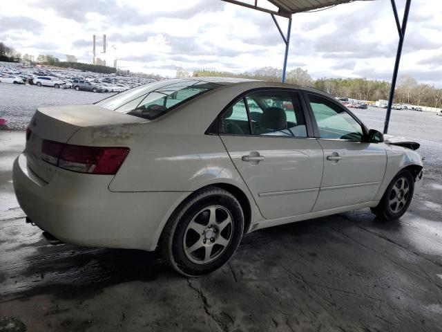 5NPEU46F26H070124 - 2006 HYUNDAI SONATA GLS WHITE photo 3