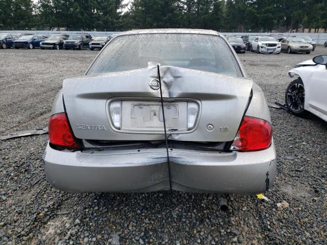 3N1CB51D24L907589 - 2004 NISSAN SENTRA 1.8 SILVER photo 6