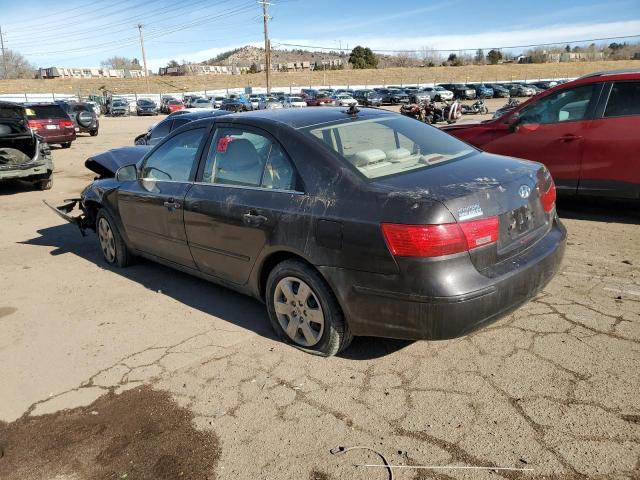 5NPET46C79H441131 - 2009 HYUNDAI SONATA GLS BROWN photo 2