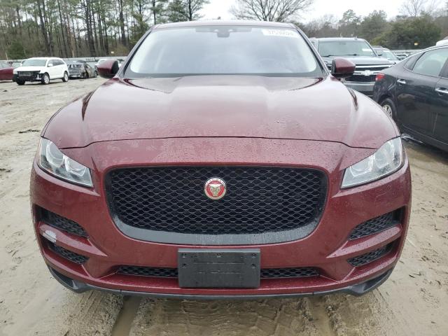 SADCK2BVXHA096631 - 2017 JAGUAR F-PACE PRESTIGE BURGUNDY photo 5