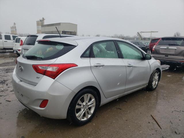 KMHD35LH6EU187439 - 2014 HYUNDAI ELANTRA GT SILVER photo 3