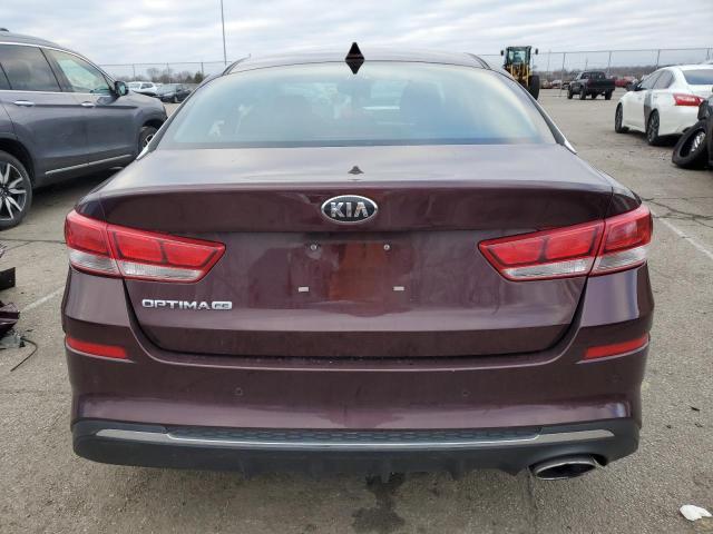 5XXGT4L32LG425581 - 2020 KIA OPTIMA LX MAROON photo 6