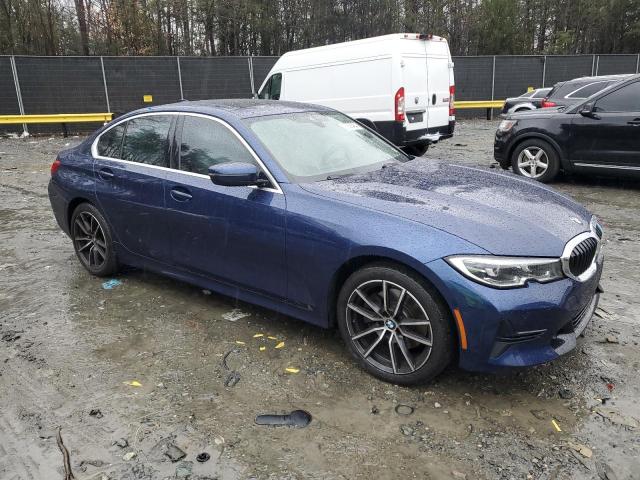 WBA5R7C52KAJ79437 - 2019 BMW 330XI BLUE photo 4