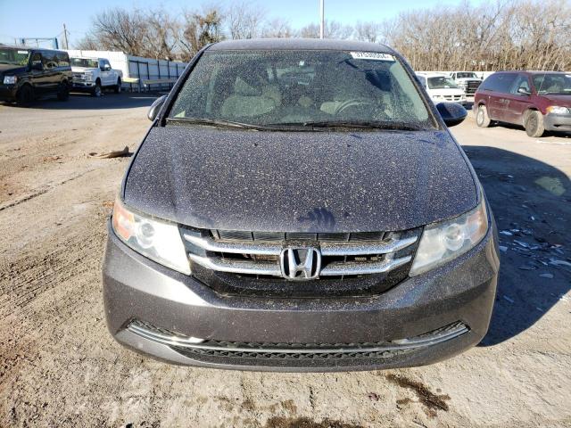 5FNRL5H36GB096481 - 2016 HONDA ODYSSEY SE GRAY photo 5