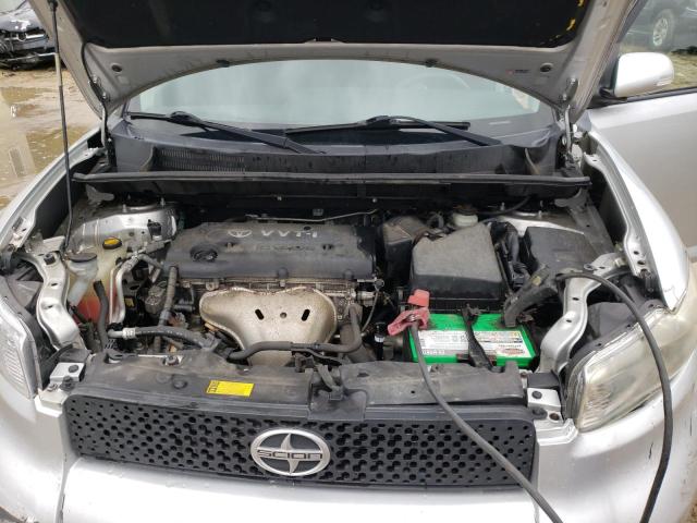 JTLKE50E581019432 - 2008 TOYOTA SCION XB 银色 照片 11