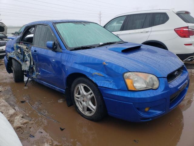 JF1GD29644G513180 - 2004 SUBARU IMPREZA WRX BLUE photo 4