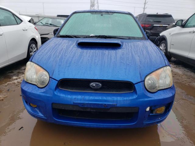 JF1GD29644G513180 - 2004 SUBARU IMPREZA WRX BLUE photo 5