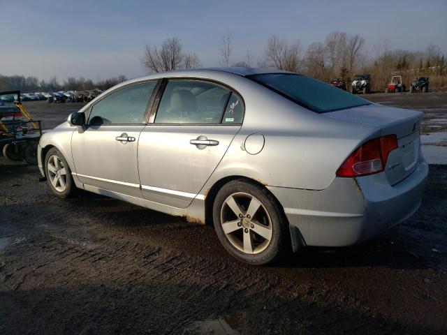 1HGFA16818L025723 - 2008 HONDA CIVIC EX SILVER photo 2