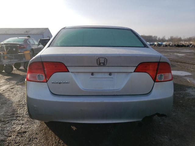 1HGFA16818L025723 - 2008 HONDA CIVIC EX SILVER photo 6