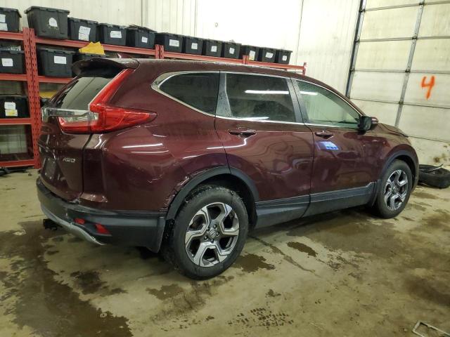 5J6RW2H82HL078036 - 2017 HONDA CR-V EXL MAROON photo 3