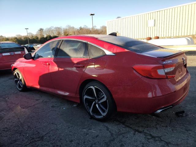 1HGCV2F33NA006969 - 2022 HONDA ACCORD SPORT RED photo 2