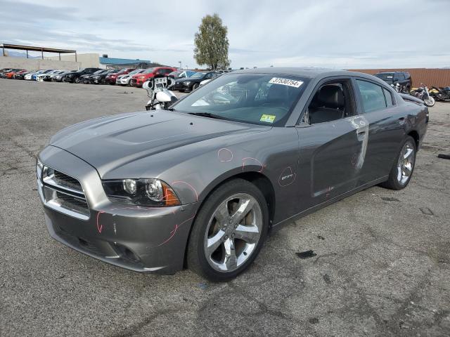 2B3CL5CT9BH503968 - 2011 DODGE CHARGER R/T GRAY photo 1