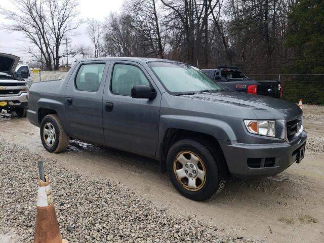 5FPYK1F28AB012385 - 2010 HONDA RIDGELINE RT GRAY photo 4