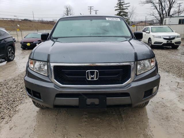 5FPYK1F28AB012385 - 2010 HONDA RIDGELINE RT GRAY photo 5