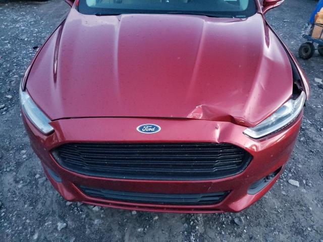 3FA6P0H96ER118320 - 2014 FORD FUSION SE BURGUNDY photo 11