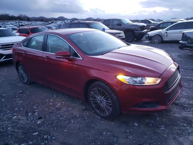 3FA6P0H96ER118320 - 2014 FORD FUSION SE BURGUNDY photo 4