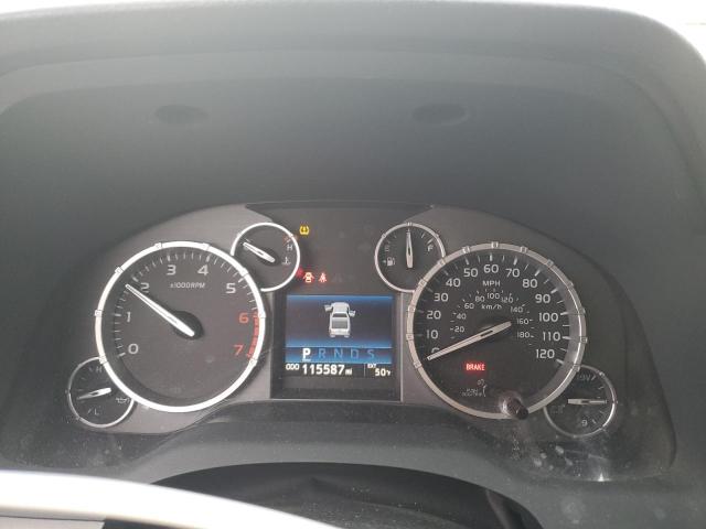 5TFUY5F1XFX445871 - 2015 TOYOTA TUNDRA DOUBLE CAB SR/SR5 SILVER photo 9