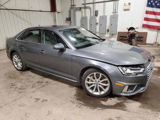 WAUENAF45KA106994 - 2019 AUDI A4 PREMIUM PLUS GRAY photo 4