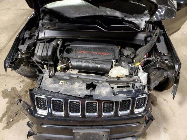 3C4NJDABXHT666310 - 2017 JEEP COMPASS SPORT BLACK photo 11