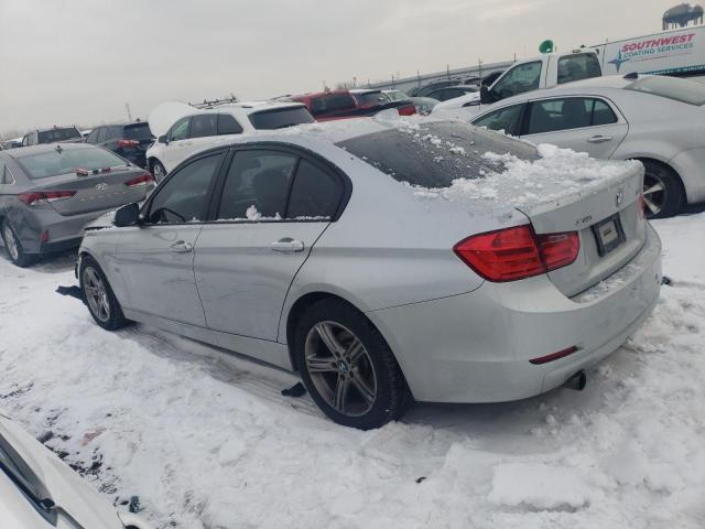 WBA3C3G57FNS73078 - 2015 BMW 320 I XDRIVE SILVER photo 2