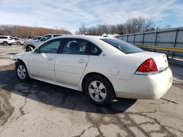 2G1WT57KX91108626 - 2009 CHEVROLET IMPALA 1LT WHITE photo 2