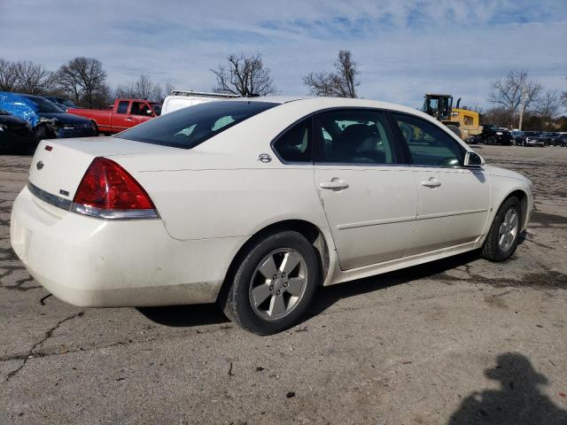 2G1WT57KX91108626 - 2009 CHEVROLET IMPALA 1LT WHITE photo 3