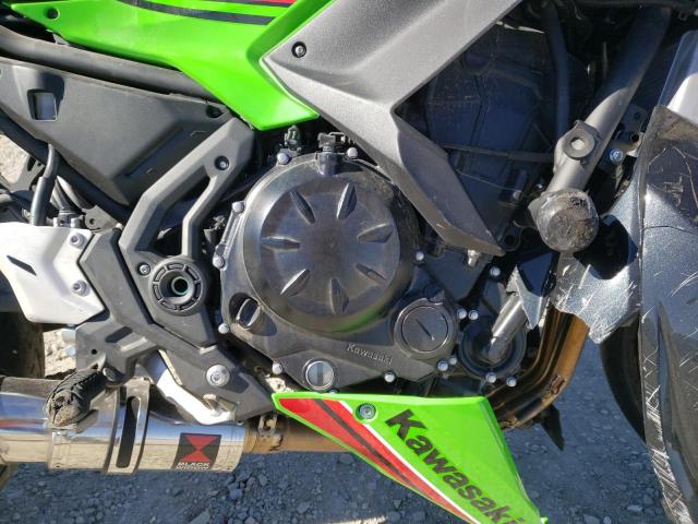 ML5EXER12PDAB1166 - 2023 KAWASAKI EX650 R GREEN photo 7