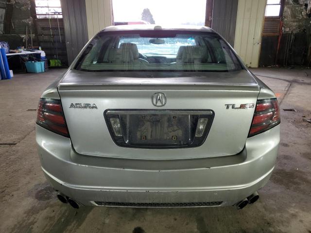 19UUA76528A035771 - 2008 ACURA TL TYPE S SILVER photo 6