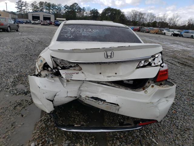 1HGCR2F82DA064120 - 2013 HONDA ACCORD EXL WHITE photo 6