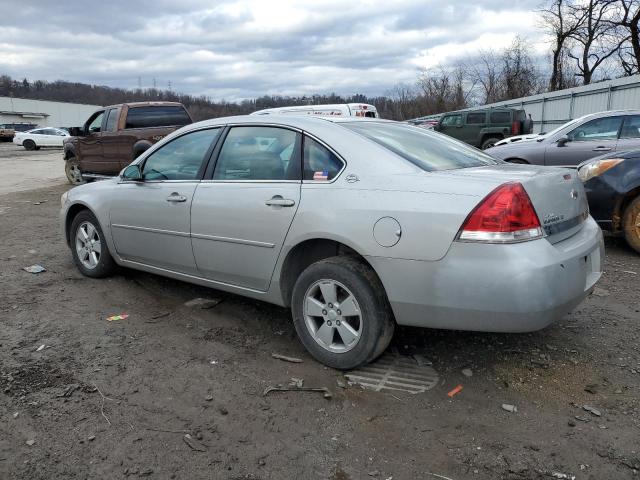 2G1WT55N779310478 - 2007 CHEVROLET IMPALA LT SILVER photo 2