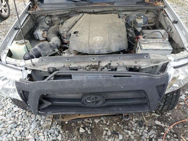 5TEUU42N35Z064109 - 2005 TOYOTA TACOMA ACCESS CAB ვერცხლისფერი ფოტო 11