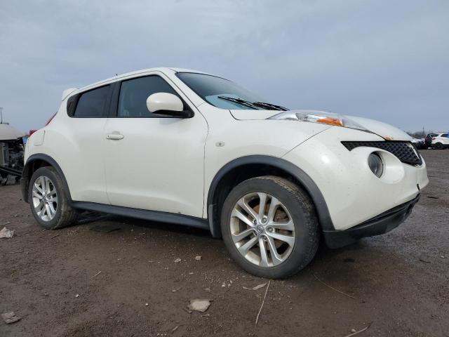 JN8AF5MV0DT209205 - 2013 NISSAN JUKE S WHITE photo 4