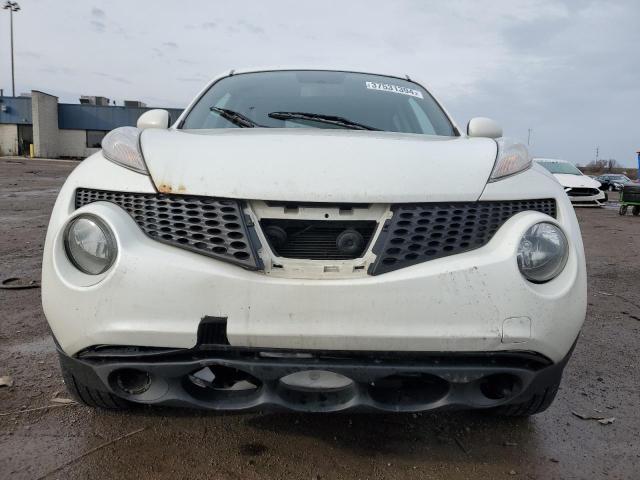 JN8AF5MV0DT209205 - 2013 NISSAN JUKE S WHITE photo 5