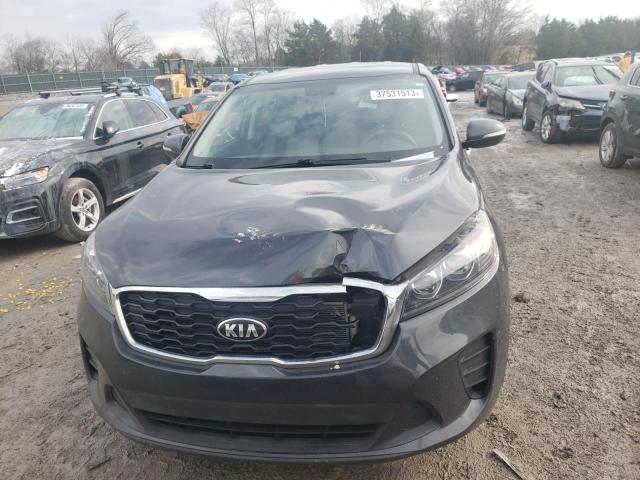 5XYPG4A37KG558046 - 2019 KIA SORENTO L CHARCOAL photo 5