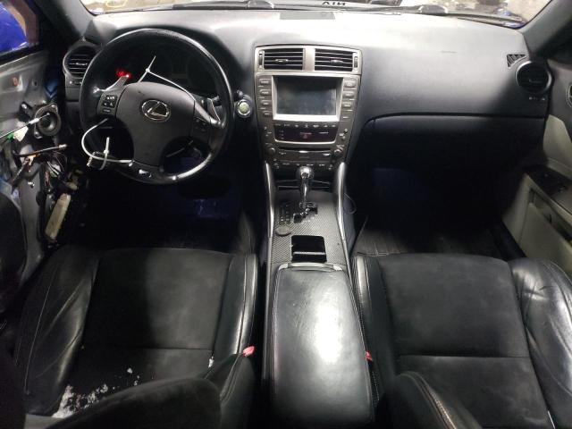 JTHBK262465000360 - 2006 LEXUS IS 250 BLUE photo 8