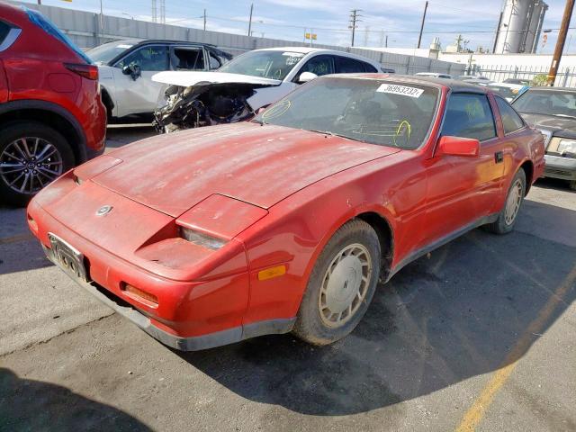 JN1HZ16S5HX126206 - 1987 NISSAN 300ZX 2+2 RED photo 2