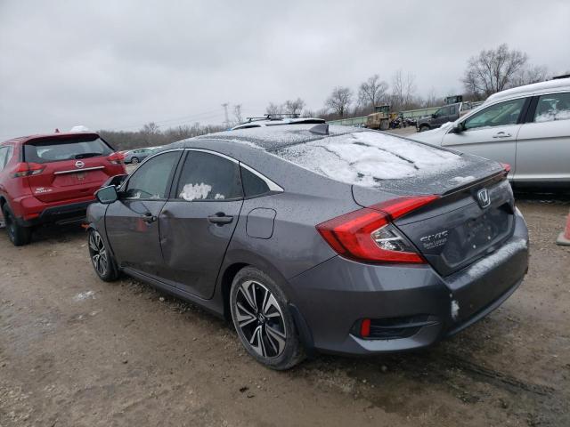 JHMFC1F30JX022404 - 2018 HONDA CIVIC EX GRAY photo 2