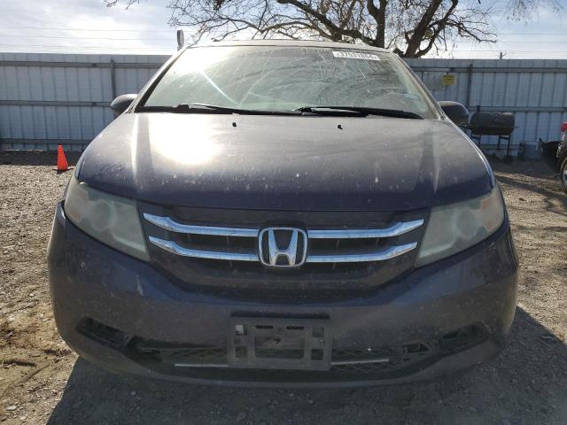 5FNRL5H26EB013040 - 2014 HONDA ODYSSEY LX BLUE photo 5