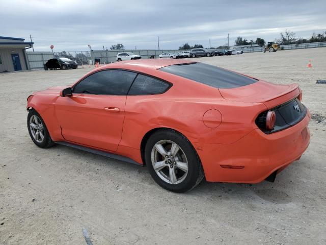 1FA6P8TH4F5402580 - 2015 FORD MUSTANG ORANGE photo 2