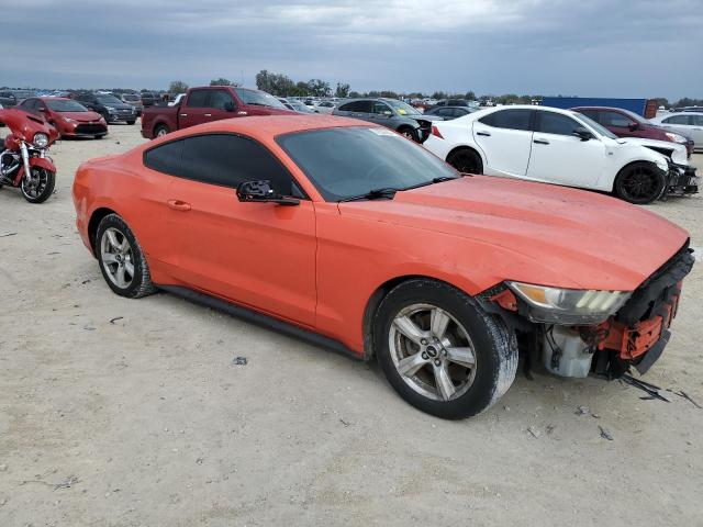 1FA6P8TH4F5402580 - 2015 FORD MUSTANG ORANGE photo 4