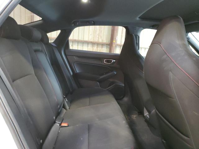 2HGFE1E52NH080055 - 2022 HONDA CIVIC SI WHITE photo 10