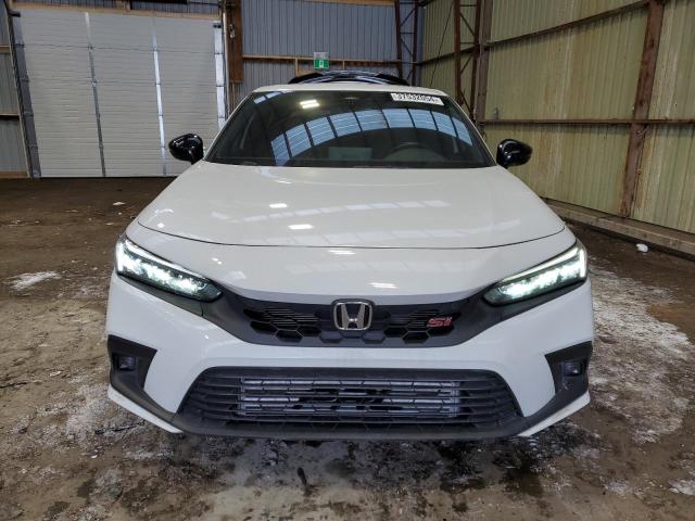 2HGFE1E52NH080055 - 2022 HONDA CIVIC SI WHITE photo 5